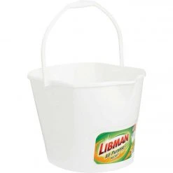 Outdoor Expressions Sales Shop 41 Libman 3 Gal. White All-Purpose Dual Spout Bucket