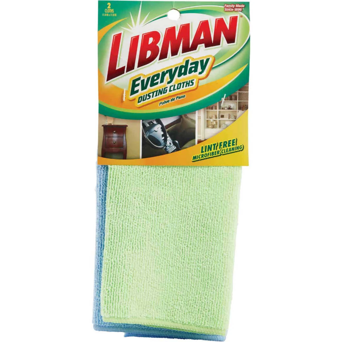 Libman Everyday Dusting Cloths (2 Count) 2 Libman Everyday Dusting Cloths (2 Count) - Image 2