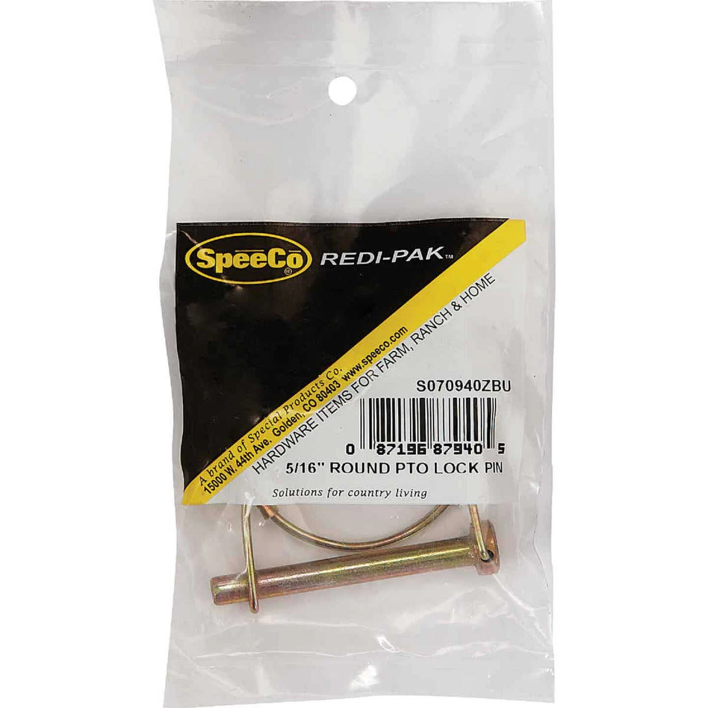 Speeco 5/16 In. X 2-1/4 In. Round Loop Lock Pin 2 Speeco 5/16 In. X 2-1/4 In. Round Loop Lock Pin - Image 2
