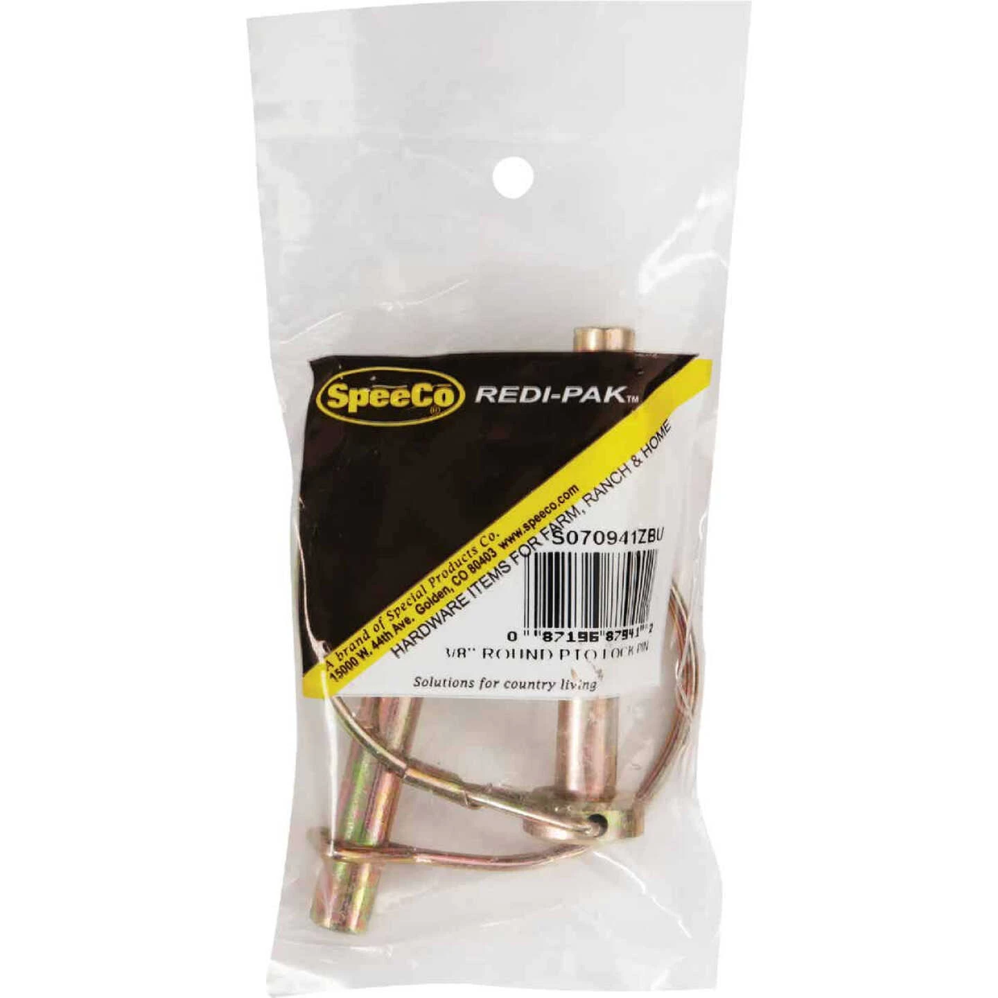 Speeco 3/8 In. X 2-1/4 In. Round Loop Lock Pin 2 Speeco 3/8 In. X 2-1/4 In. Round Loop Lock Pin - Image 2