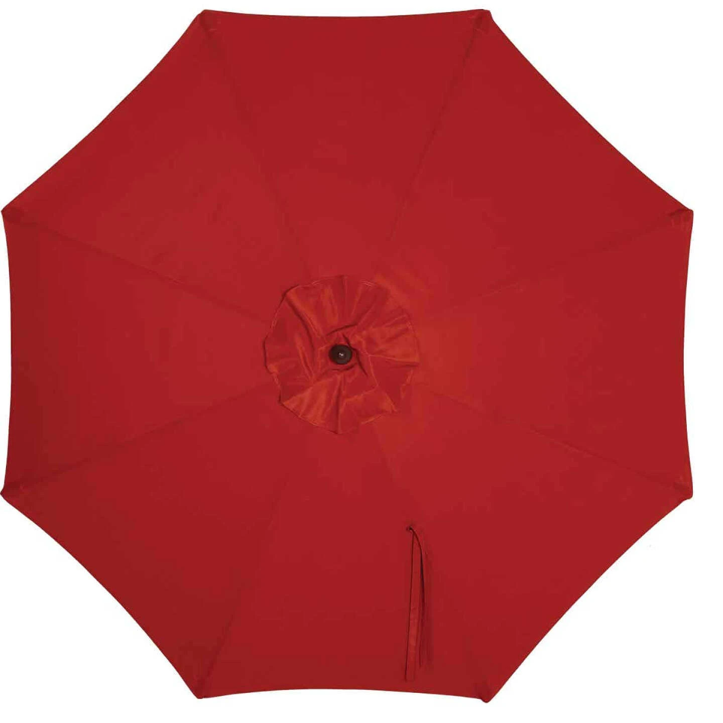 Outdoor Expressions 9 Ft. Pulley Crimson Red Market Patio Umbrella With Chrome Plated Hardware 3 Outdoor Expressions 9 Ft. Pulley Crimson Red Market Patio Umbrella With Chrome Plated Hardware - Image 3
