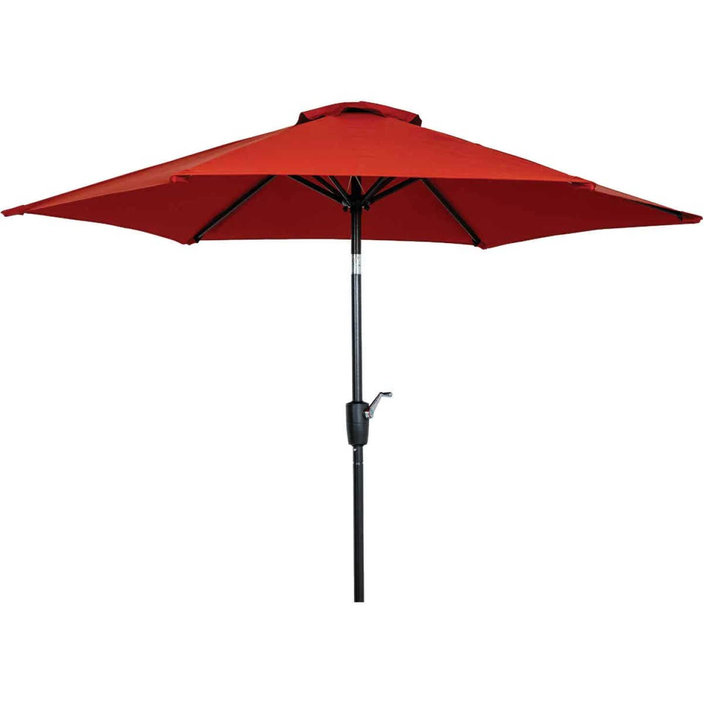 Outdoor Expressions 7.5 Ft. Aluminum Tilt/Crank Crimson Red Patio Umbrella 1 Outdoor Expressions 7.5 Ft. Aluminum Tilt/Crank Crimson Red Patio Umbrella