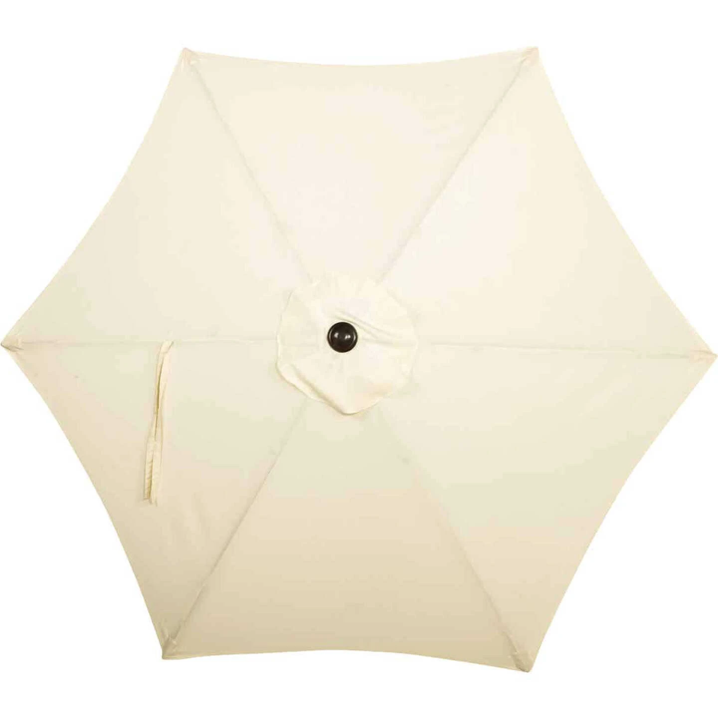 Outdoor Expressions 7.5 Ft. Aluminum Tilt/Crank Cream Patio Umbrella 4 Outdoor Expressions 7.5 Ft. Aluminum Tilt/Crank Cream Patio Umbrella - Image 4