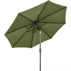 Outdoor Expressions 9 Ft. Aluminum Tilt/Crank Heather Green Patio Umbrella 6 Outdoor Expressions 9 Ft. Aluminum Tilt/Crank Heather Green Patio Umbrella -Outdoor Expressions Sales Shop ItemImage 800067 q5x66m 714ui0 a2ca3c