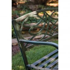Outdoor Expressions 50.5 In. L. Green Finished Steel Scroll Bench 9 Outdoor Expressions 50.5 In. L. Green Finished Steel Scroll Bench -Outdoor Expressions Sales Shop ItemImage 801575 q5x99e d6cd88 g8xly9