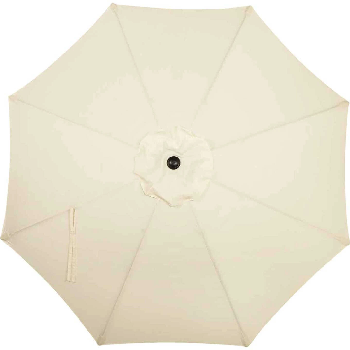 Outdoor Expressions 9 Ft. Aluminum Tilt/Crank Cream Patio Umbrella 5 Outdoor Expressions 9 Ft. Aluminum Tilt/Crank Cream Patio Umbrella - Image 5