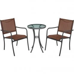 Outdoor Expressions Del Mar 3-Piece Chat Set