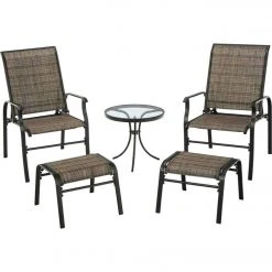 Outdoor Expressions Sales Shop 31 Outdoor Expressions Windsor Collection 5-Piece Sling Chat Set